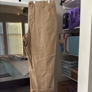 Old Navy Tan Straight Leg Pants